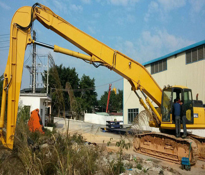 建筑加长臂出租价格 兰州建筑加长臂出租 洲海租赁机械服务好